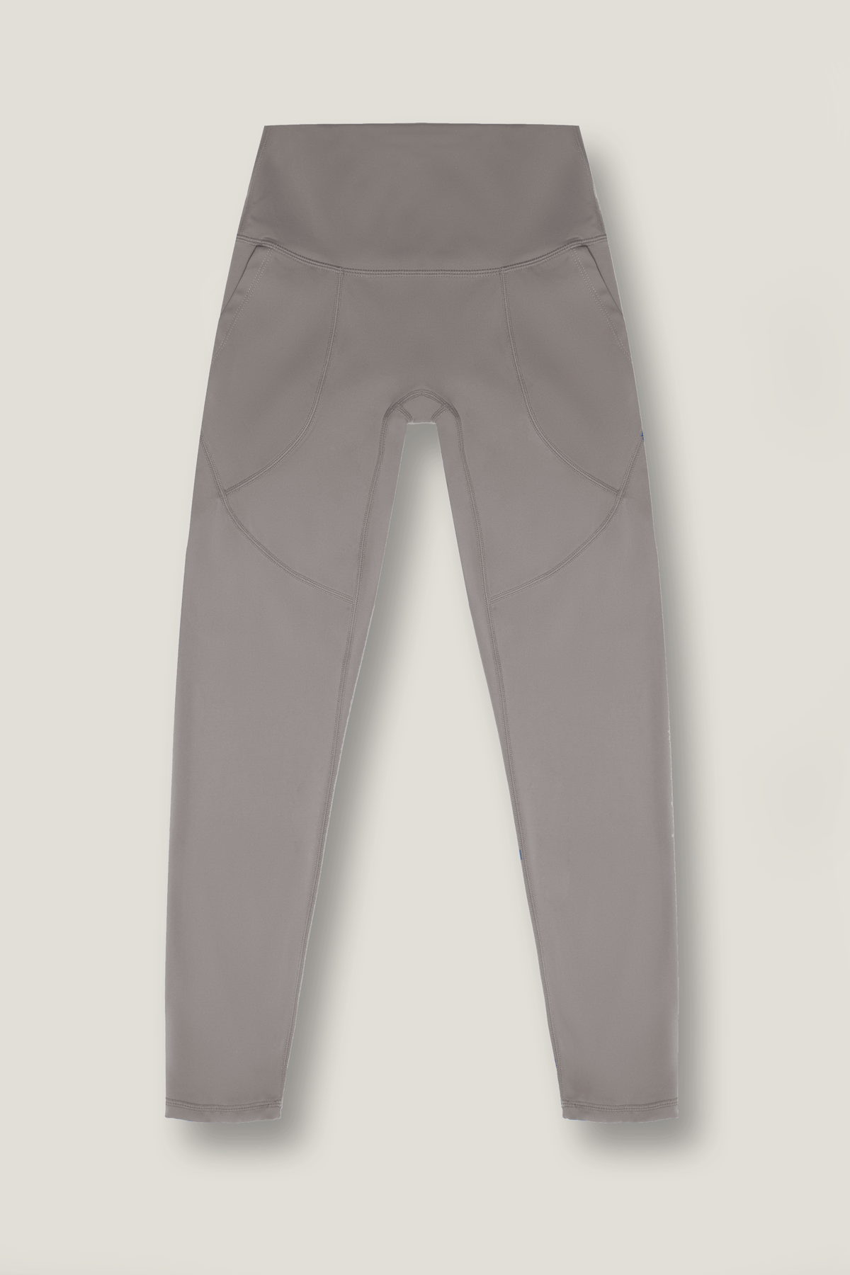 Soft Recycled Leggings With Pockets - Taupe