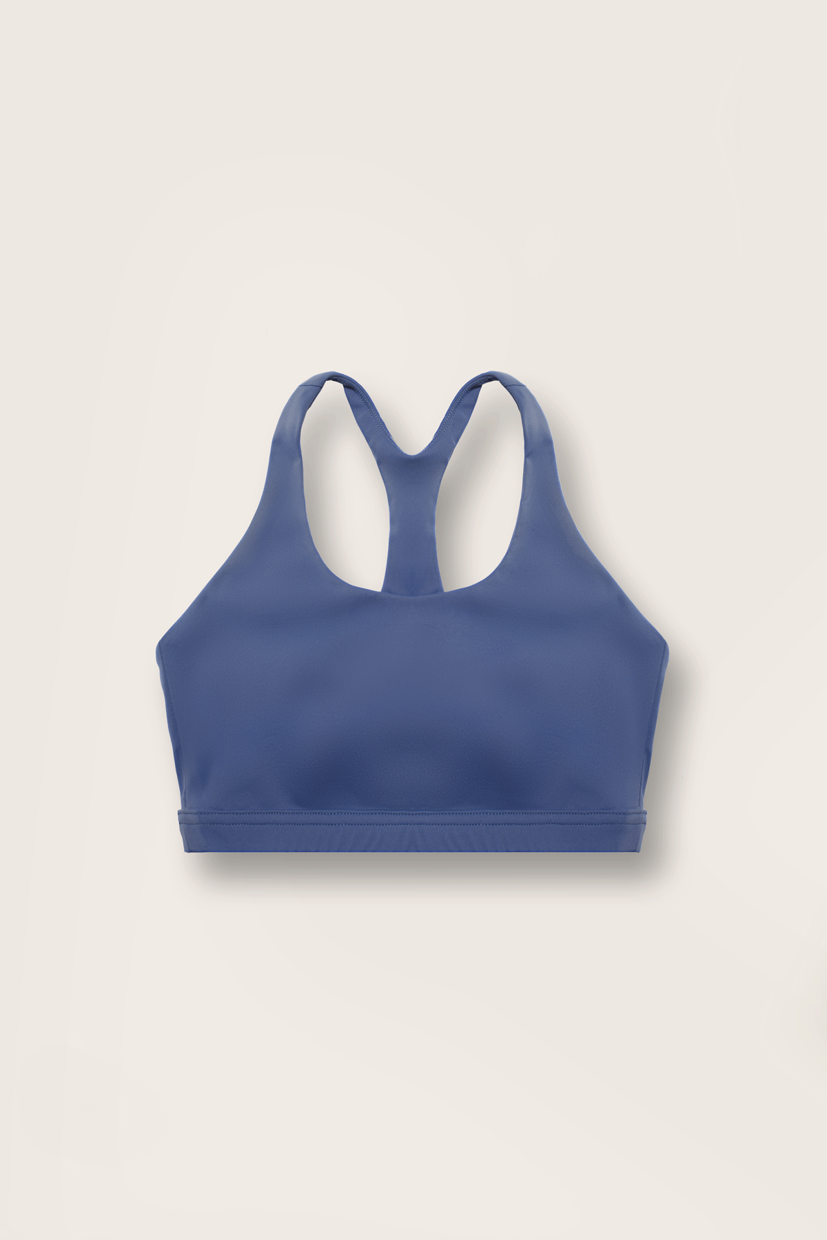 Soft Recycled Sports Bra - Blue