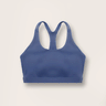 Soft Recycled Sports Bra - Blue