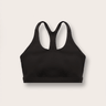 Soft Recycled Sports Bra - Black