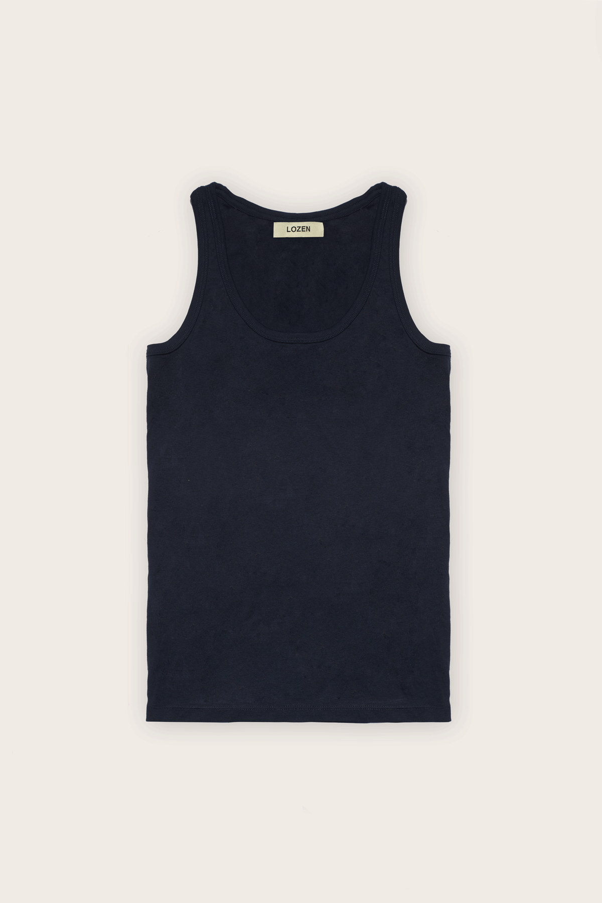 Organic Cotton Vest - Navy