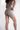 Soft Recycled Contour Shorts With Pockets - Taupe on model side view