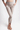 Soft Recycled Leggings With Pockets - Taupe model with hands in pockets