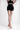 Soft Recycled Contour Shorts With Pockets - Black on model from behind