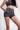 Soft Recycled Contour Shorts With Pockets - Slate Grey on model with hand in the pocket