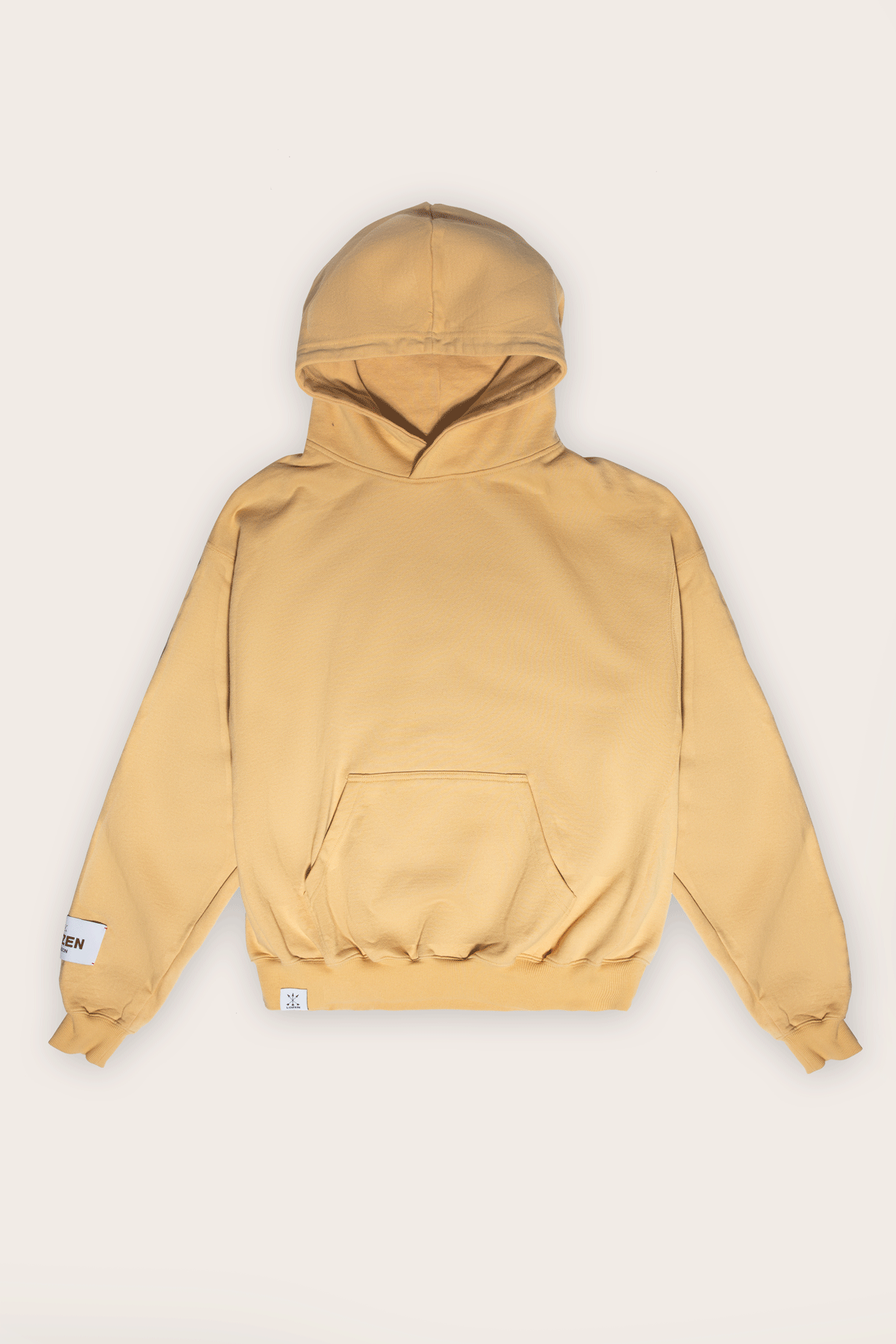 Organic Hoody - Sand
