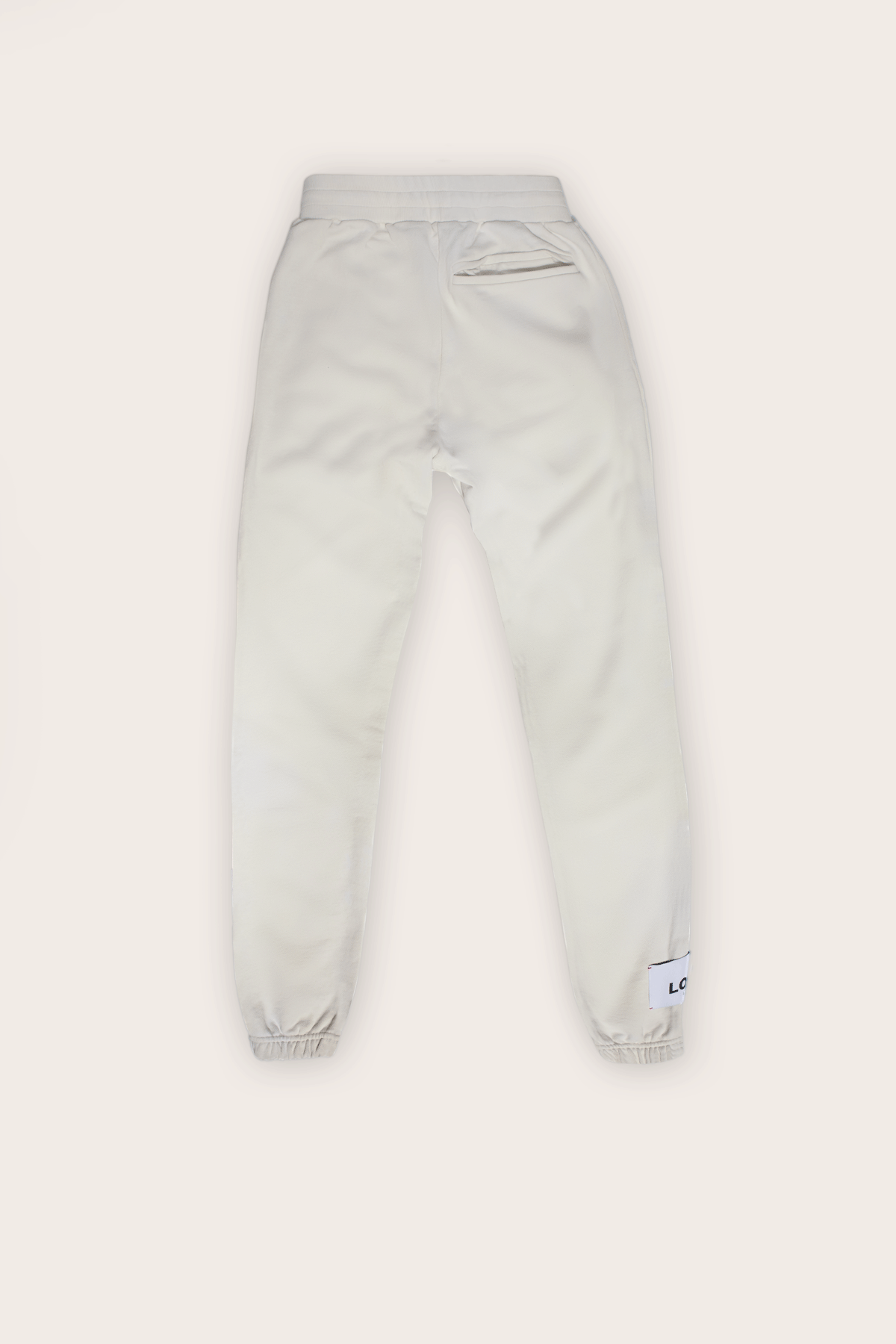 Organic Cotton Drawstring Joggers - Oatmeal