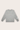 Recycled Cotton Sweater - Grey back