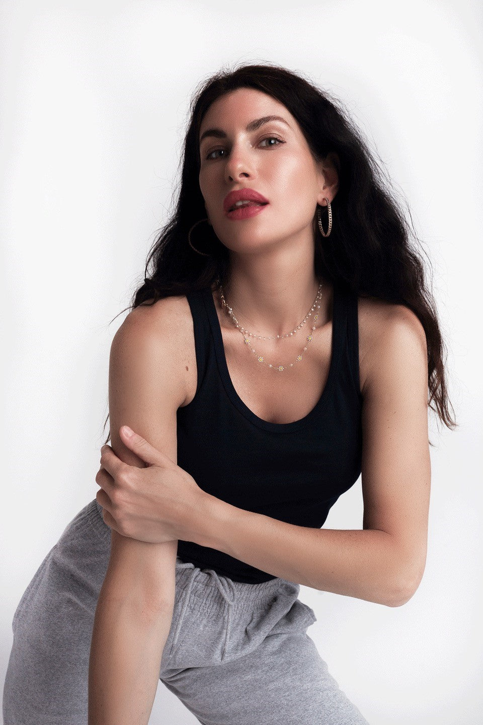 Organic Cotton Vest - Navy